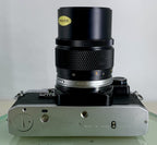 *SERVICED*Olympus OM10 35mm Film SLR Manual Camera+ OM 135 F3.5 Zuiko Lens+FLASH8
