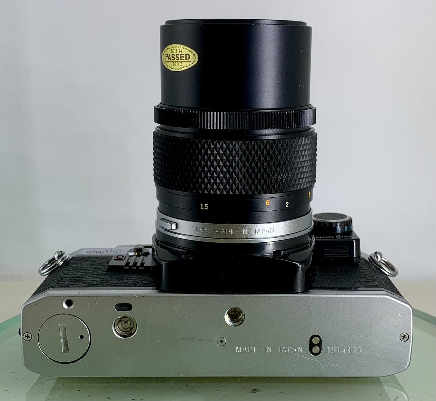 *SERVICED*Olympus OM10 35mm Film SLR Manual Camera+ OM 135 F3.5 Zuiko Lens+FLASH8