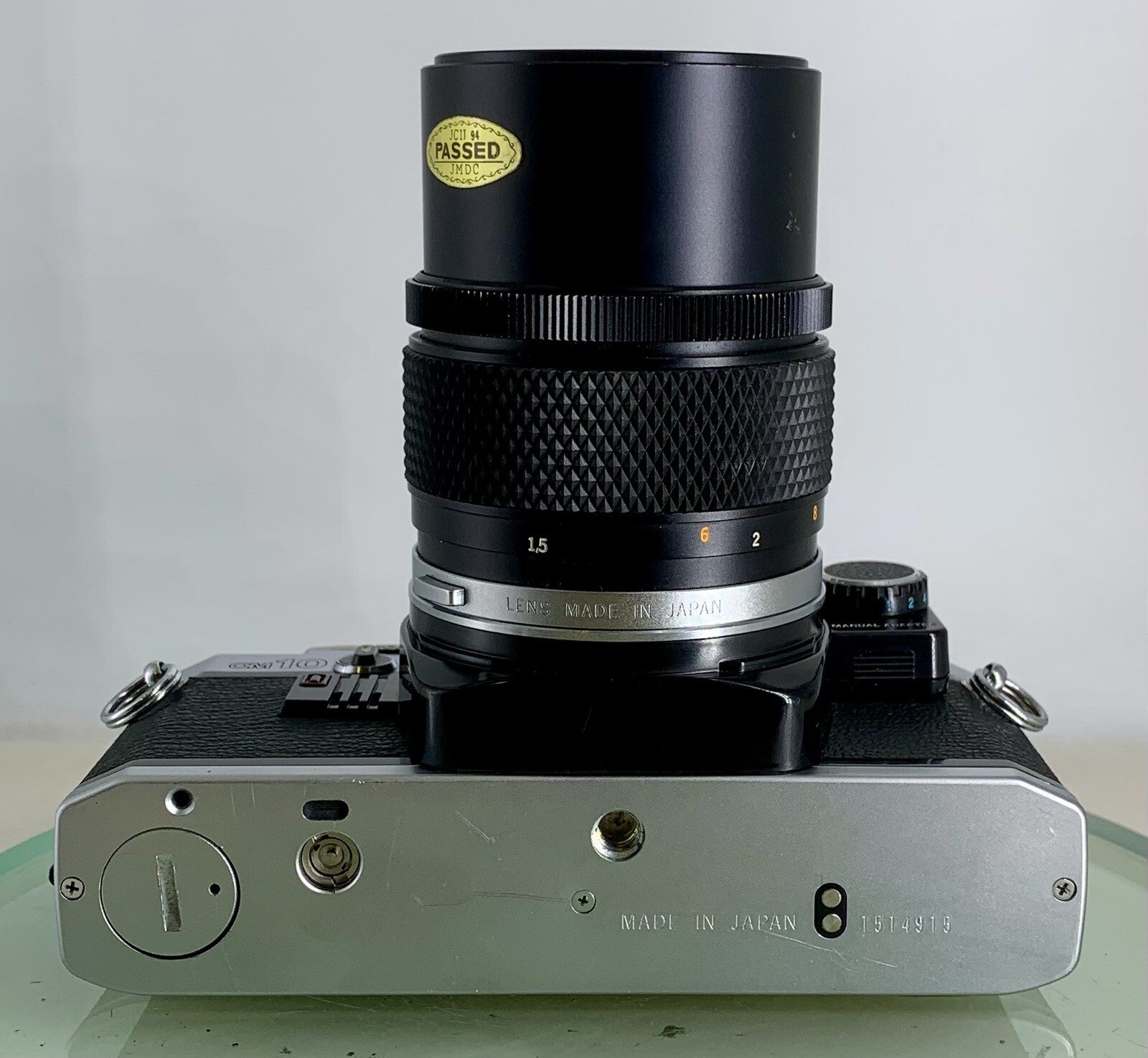 *SERVICED*Olympus OM10 35mm Film SLR Manual Camera+ OM 135 F3.5 Zuiko Lens+FLASH8
