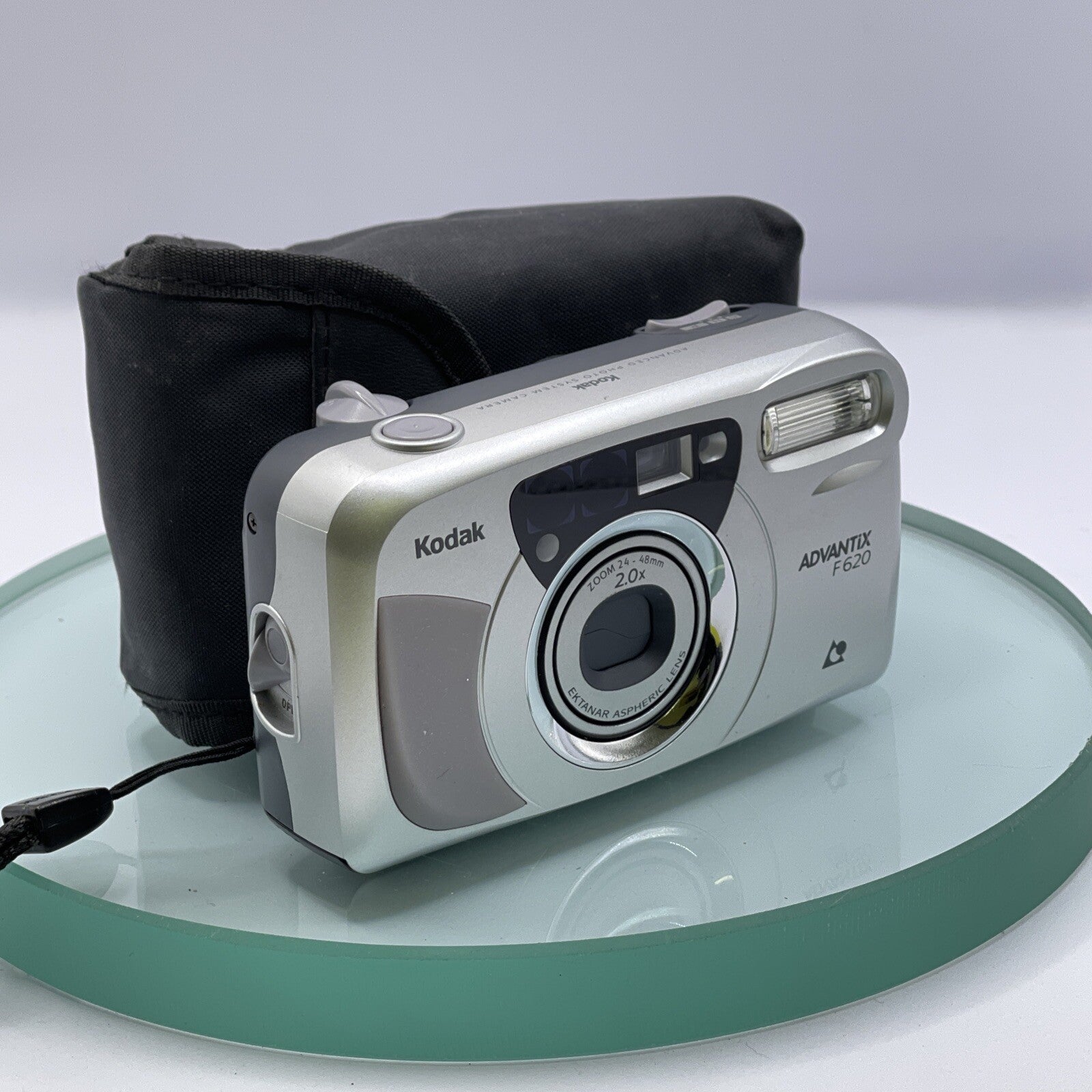 KODAK ADVANTiX F620 ZOOM 24-48mm Camera With Case TESTED #6430
