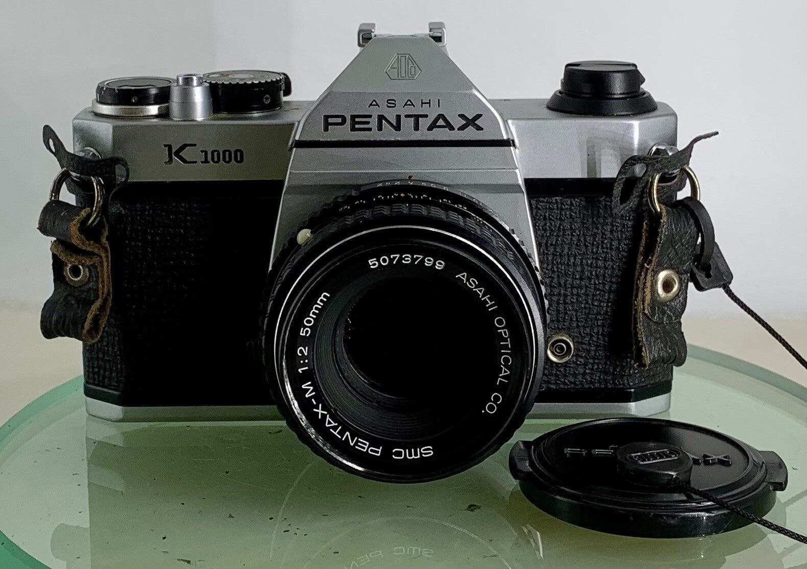 Pentax K1000 35mm SLR Film Camera+SMC Pentax-M 50mm F2 Lens TESTED METER WORK1531