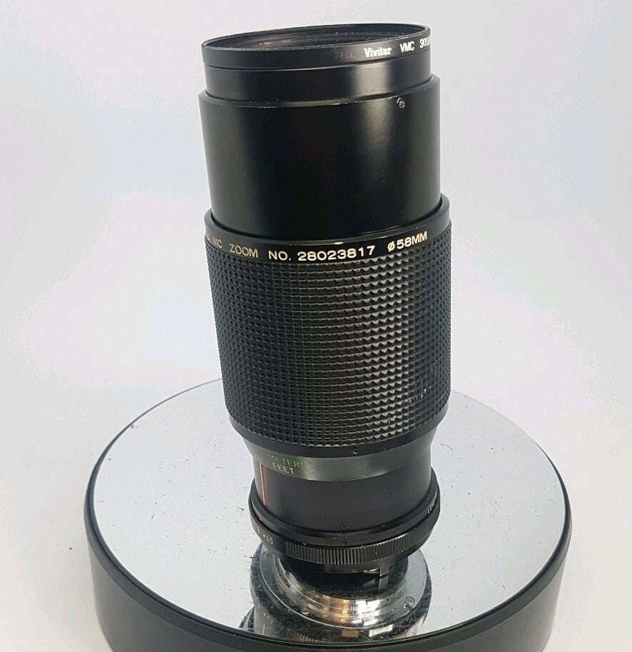 Vivitar Macro focusing zoom MC 80-200mm 80-200 mm 1:4 .5 4.5- Pentax PK#8342