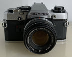 {SERVICED} Olympus OM10 35mm Film SLR Manual Camera + Olympus 50mm f/1:1.8 #1331