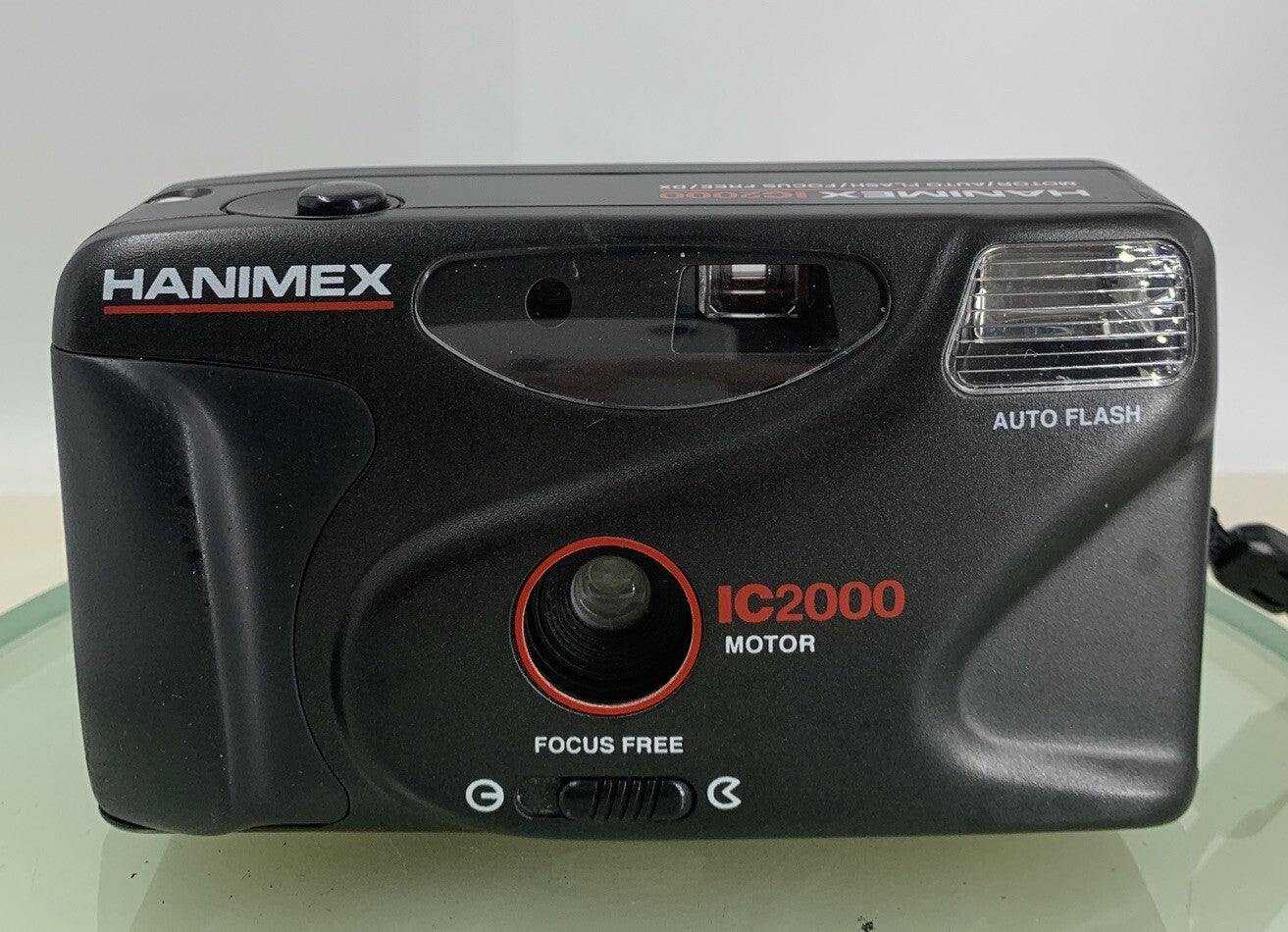 Hanimex IC2000 Pentax POINT AND SHOOT FILM CAMERA BLACK WITH COVER- TESTED- 2841