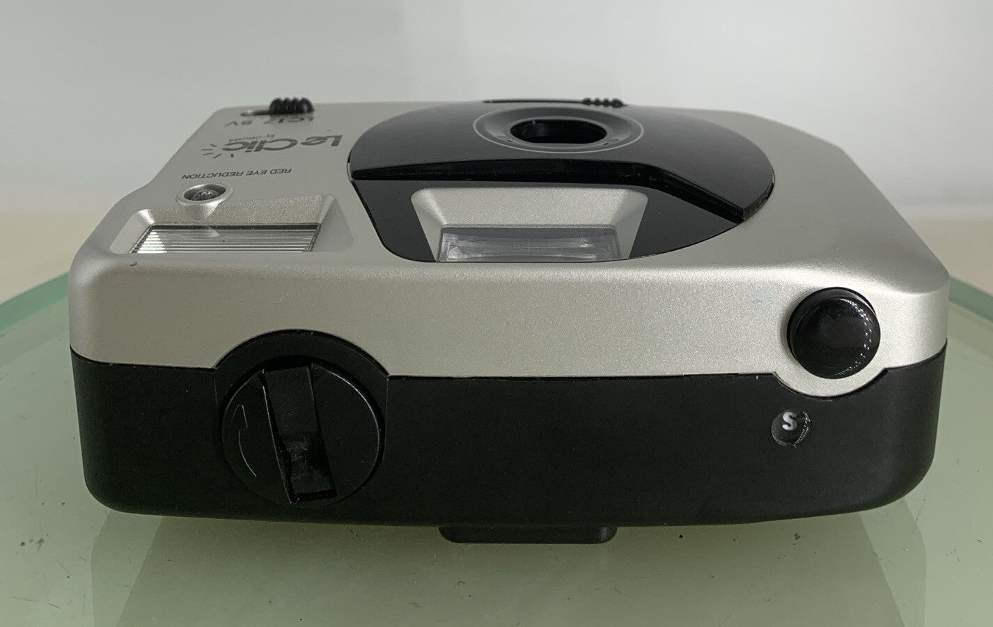 LECLIC BY CONCORD LC17 BV FLASH SILVER COMPACT FILM CAMERA TESTED - 6037
