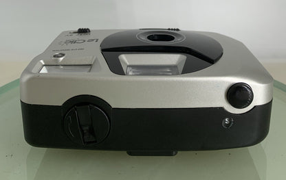 LECLIC BY CONCORD LC17 BV FLASH SILVER COMPACT FILM CAMERA TESTED - 6037
