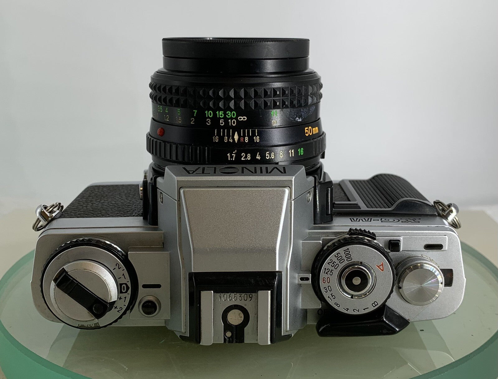 Minolta XG-M 35mm SLR Film Manual Camera with Minolta 50mm F/1.7 MD Lens   #2846
