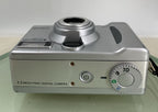 Polaroid COMPACT DIGITAL CAMERA PDC 3035 3.2MP NO CHARGER SILVER TESTED - 1327