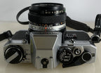 Olympus OM10 35mm Film SLR Manual Camera + Olympus 50mm f/1:1.8 MC + Case #1367