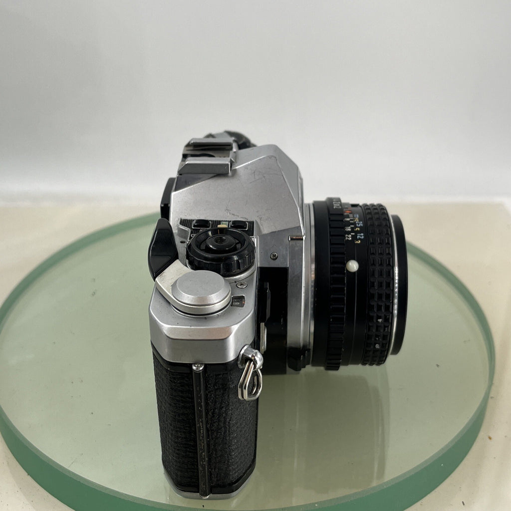 Pentax ME Super 35mm SLR Film camera + Pentax-M  50mm f2 LENS  - TESTED  8968