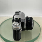 Pentax ME Super 35mm SLR Film camera + Pentax-M  50mm f2 LENS  - TESTED  8968