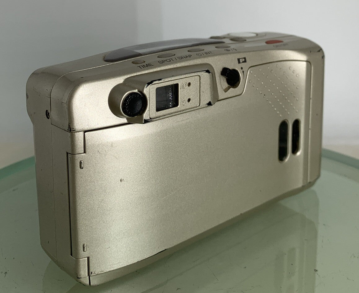 Samsung Vega 140S SILVER COMPACT POINT AND SHOOT FILM CAMERA TESTED - 7324