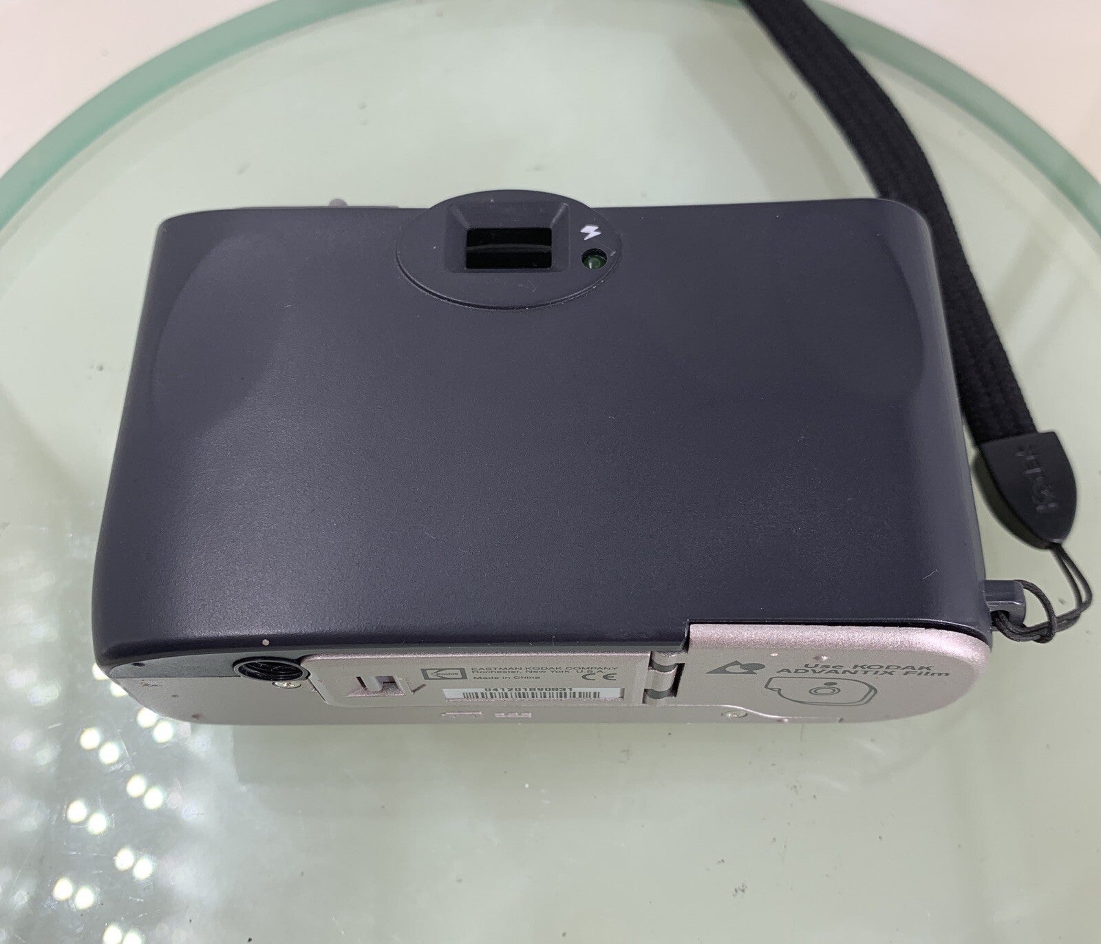 Kodak Advantix F350 SILVER CAMERA WITHOUT BATTERY - TESTED - 8395