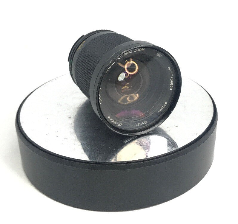 Vivitar 28-105mm  3.5-4.5 MC Macro Focusing Zoom Niokn N/AI-S Mount + Filter#5250