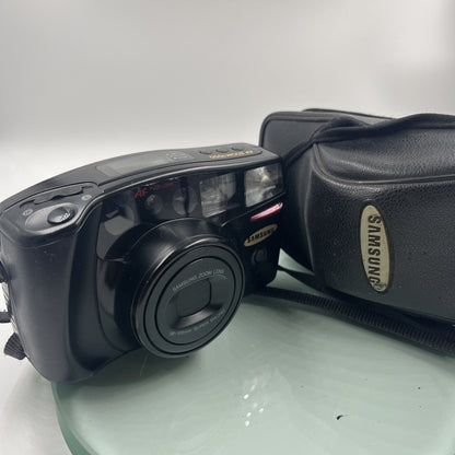 Retro Samsung AF Zoom 1050 35mm Point And Shoot Camera # TESTED & WORKING # 9880