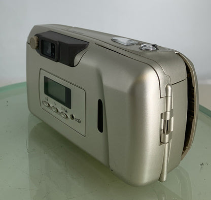 Olympus µmju:-III Zoom Wide 100 - 35mm Compact Film Camera Silver Point & Shoot6