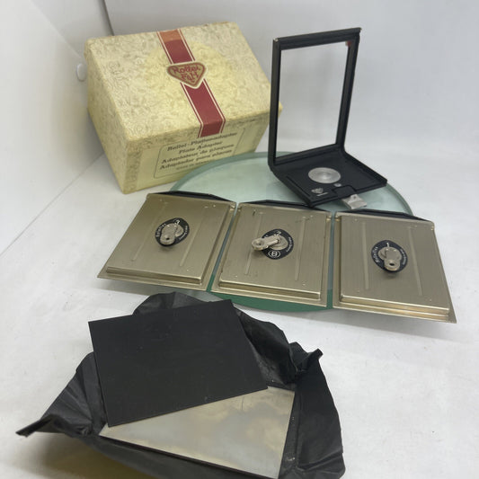 Rollei Plattenadapter Plate Adapter in MINT condition with Box0