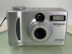 Polaroid COMPACT DIGITAL CAMERA PDC 3035 3.2MP NO CHARGER SILVER TESTED - 1321