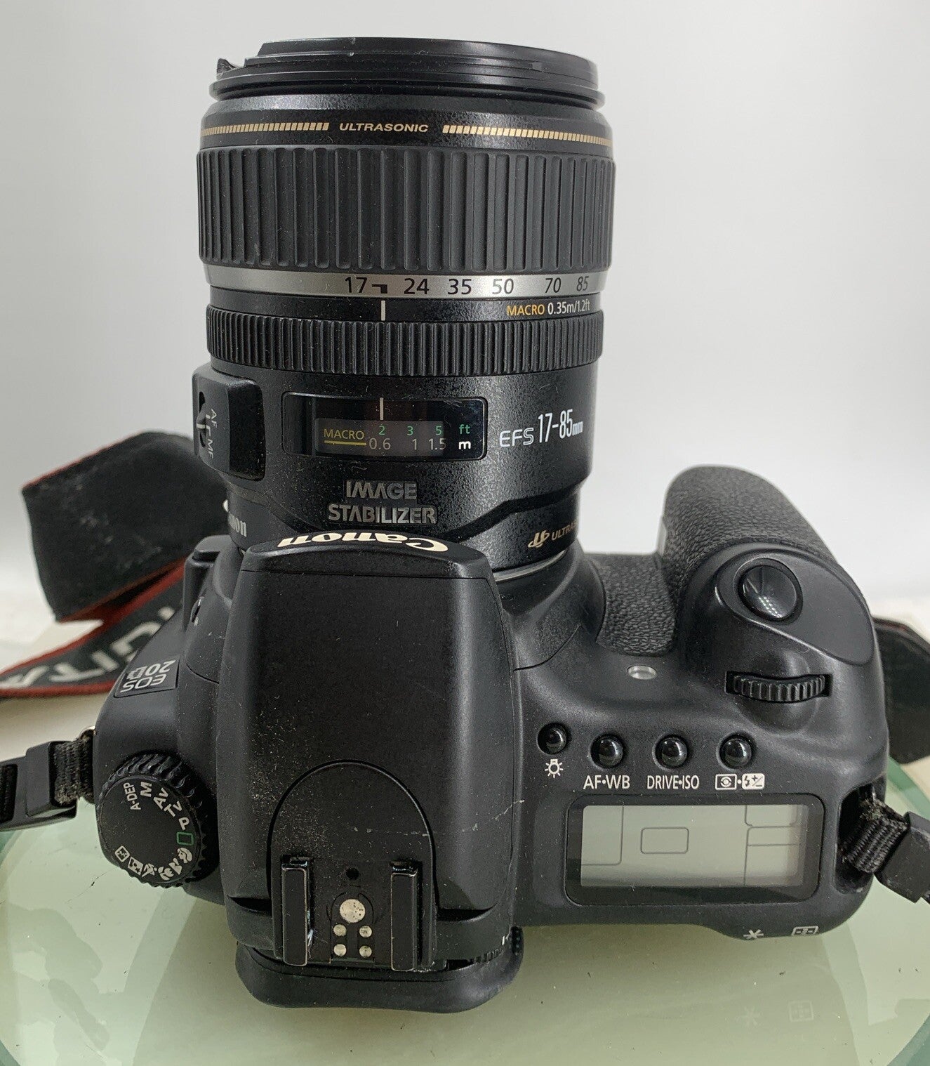 Canon EOS 20D 8.2MP Digital SLR Camera+CHARGER+512 MB CARD BLACK TESTED - 3737