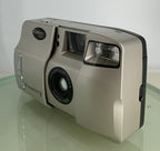 Canon Mate Discovery POINT AND SHOOT FILM CAMERA SILVER NOBATTERY - TESTED- 8462