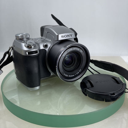 SONY CYBERSHOT DSC-H1  Compact Bridge Digital Camera 5.1 MP - Tested #5860