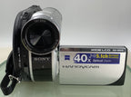 Sony Handycam DCR-DVD115E Handheld Mini DVD Camcorder Silver WITH BAG TESTED-2381