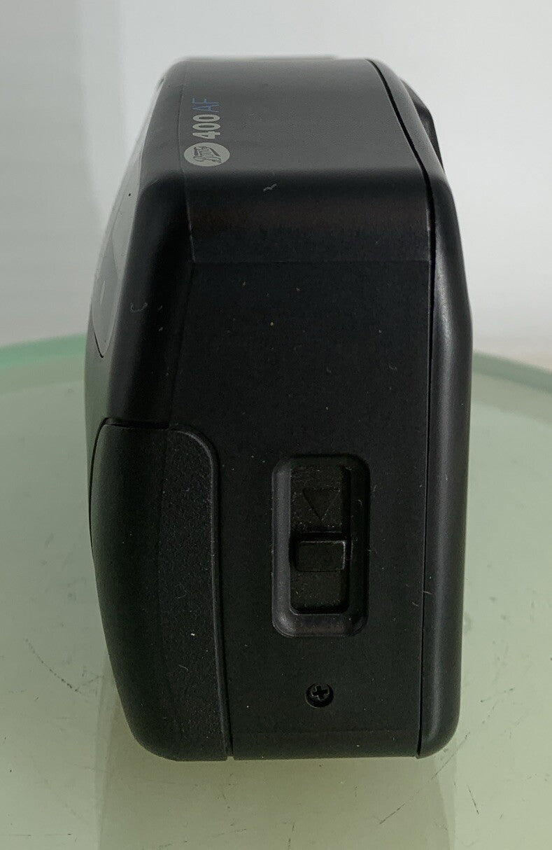 Boots 400AF BLACK POINT AND SHOOT FILM CAMERA AUTOFOCUS NOBATTERY TESTED - 8063