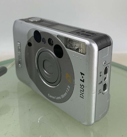 Canon IXUS L1 APS compact film camera in Silver With NO CHARGER - TESTED - 5032