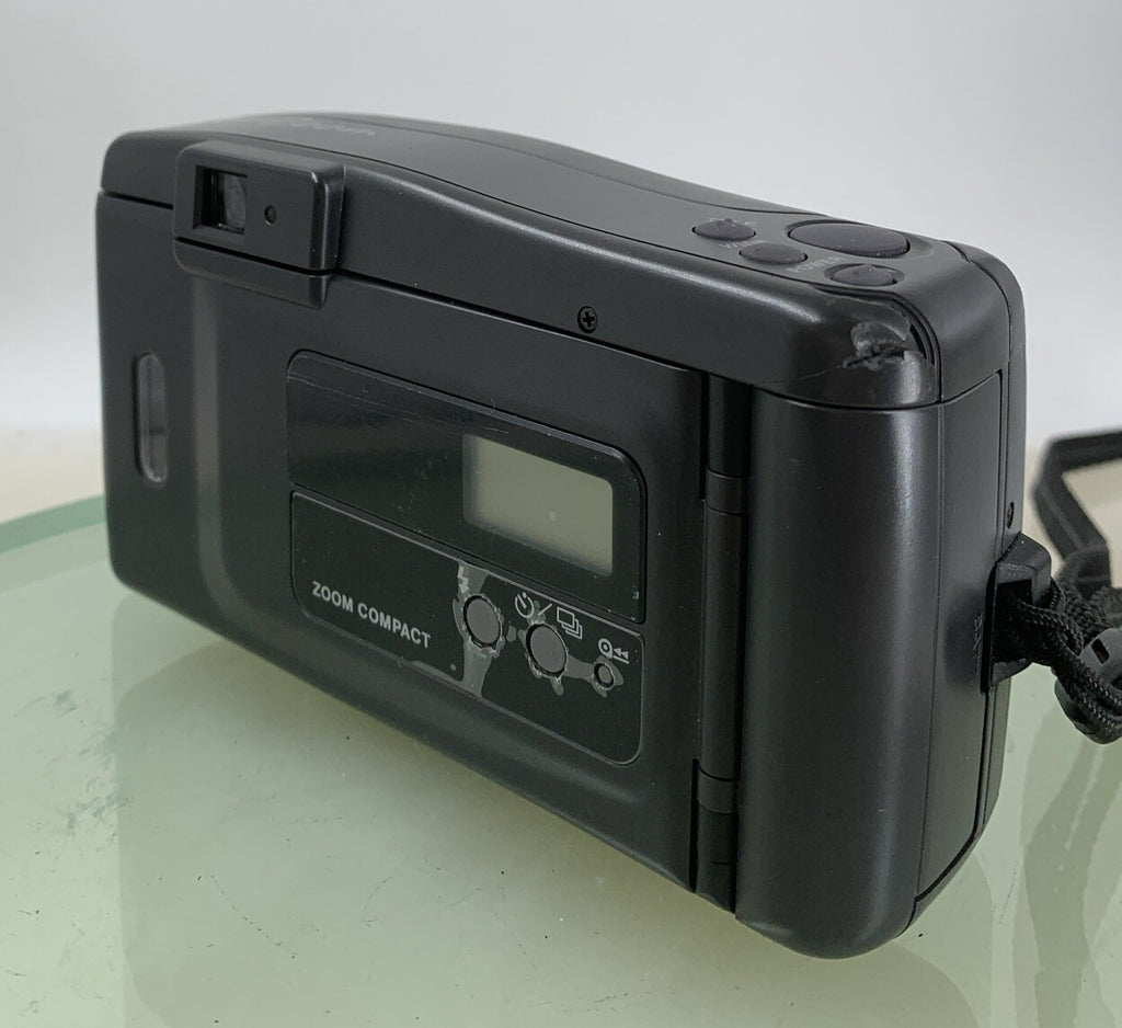 Chinon POCKET Zoom POINT AND SHOOT FILM CAMERA GREY WITH COVER TESTED - 8446
