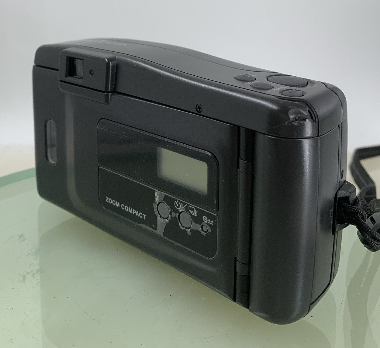 Chinon POCKET Zoom POINT AND SHOOT FILM CAMERA GREY WITH COVER TESTED - 8446