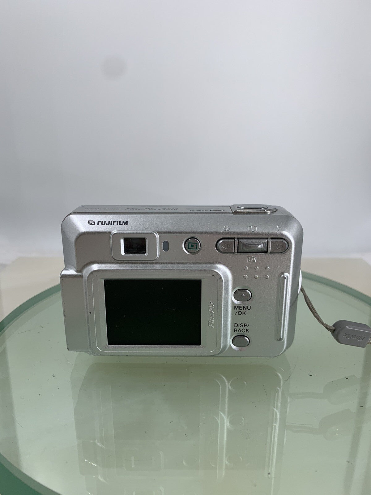 Fujifilm Digital Camera FinePix A510 5.1MP SILVER NOCARD NO CHARGER TESTED - 2793