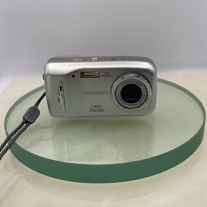 Olympus Camedia D-545 Zoom 4.0MP Compact Digital Camera Silver Fully Working#3022