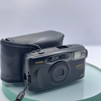 Vintage Kodak Advantix 4100ix Zoom 30-60mm Point & Shoot APS Film Camera case7810