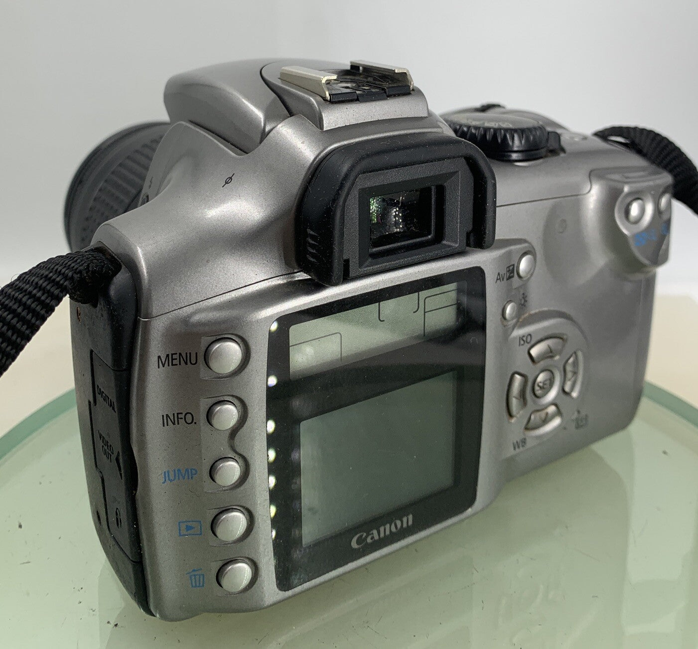 Canon EOS 300D COMPACT DIGITAL SLR CAMERA GREY WITH 1 GB CARD + BAG TESTED-1044