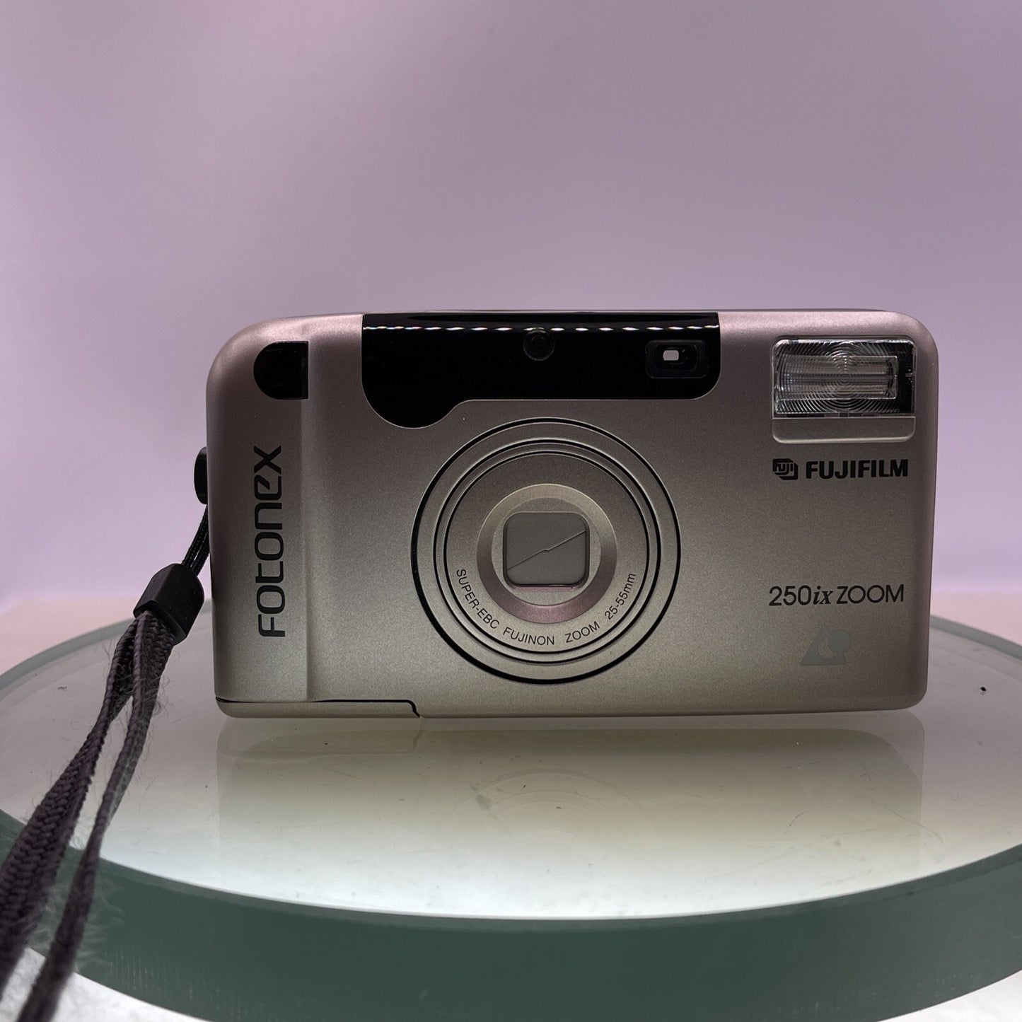 FUJIFILM FOTONEX 250ix ZOOM Advanced Photo System (APS) Camera Cased TESTED #3801
