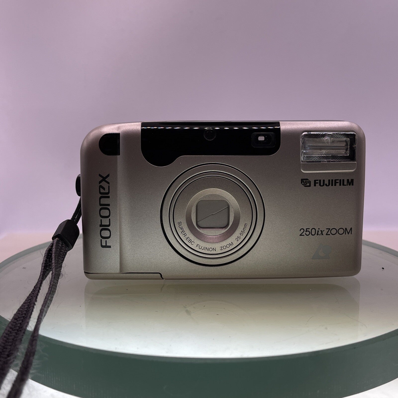 FUJIFILM FOTONEX 250ix ZOOM Advanced Photo System (APS) Camera Cased TESTED #3801