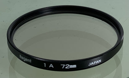 REGENT 1A 72MM FILTER FOR CAMERA LENS+CLEAN+GOOD CONDITION-5550