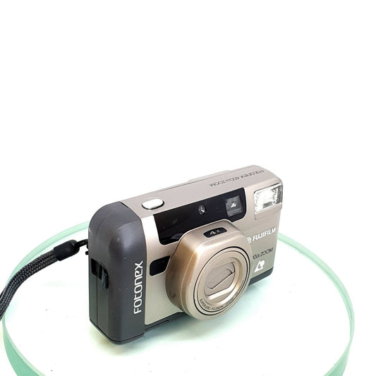 BOXED FUJIFILM FOTONEX 400IX ZOOM APS FILM COMPACT CAMERA~25-100MM EBC LENS #3660