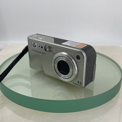 HP Digital Camera Photosmart M417 5.2MP Silver Tested #7042