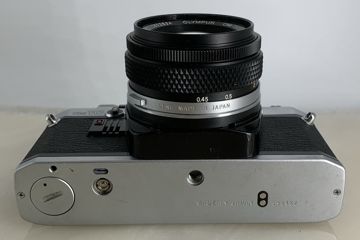 SERVICED Olympus OM10 35mm Film SLR Manual Camera + Olympus 50mm f/1:1.8 #1288