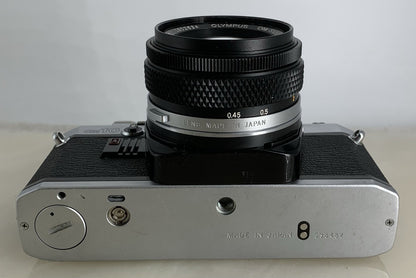 SERVICED Olympus OM10 35mm Film SLR Manual Camera + Olympus 50mm f/1:1.8 #1288