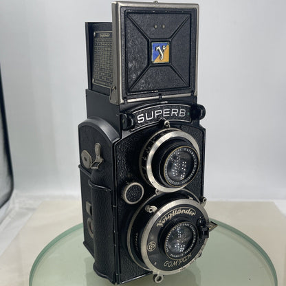 Collectible camera Voigtlander SUPER B 6 x 6.Skopar 3.5/75mm Lens 1934WORKS #4792