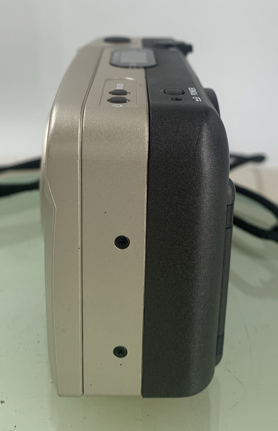 PRETEC KH-7O ZOOM POINT AND SHOOT FILM CAMERA SILVER WITH COVER TESTED - 2283