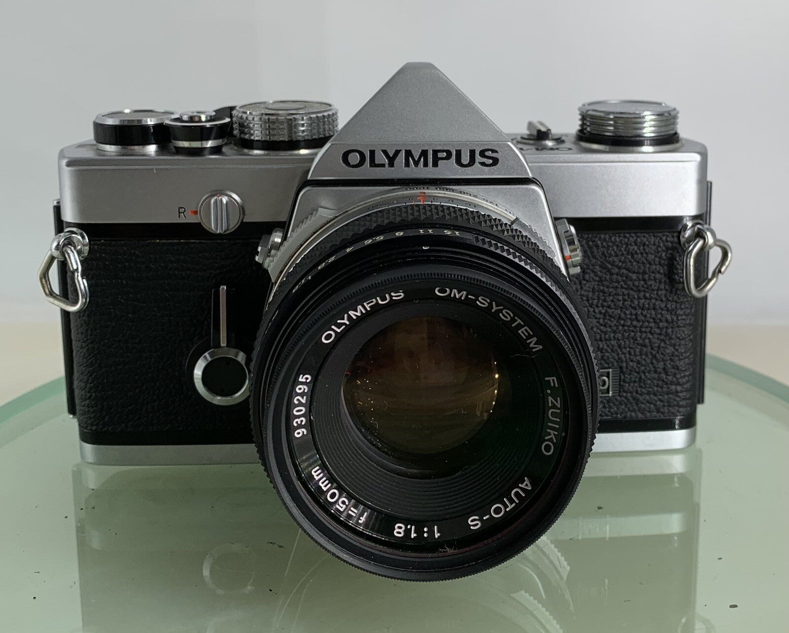 Olympus OM-1N MD 35mm Film SLR Manual Camera with Olympus 50/1.8 Zuiko Lens #3971