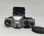 YASHICA FX-D QUARTZ 35mm FILM SLR CAMERA WITH YASHICA 50mm F/1.9 ML Lens 123