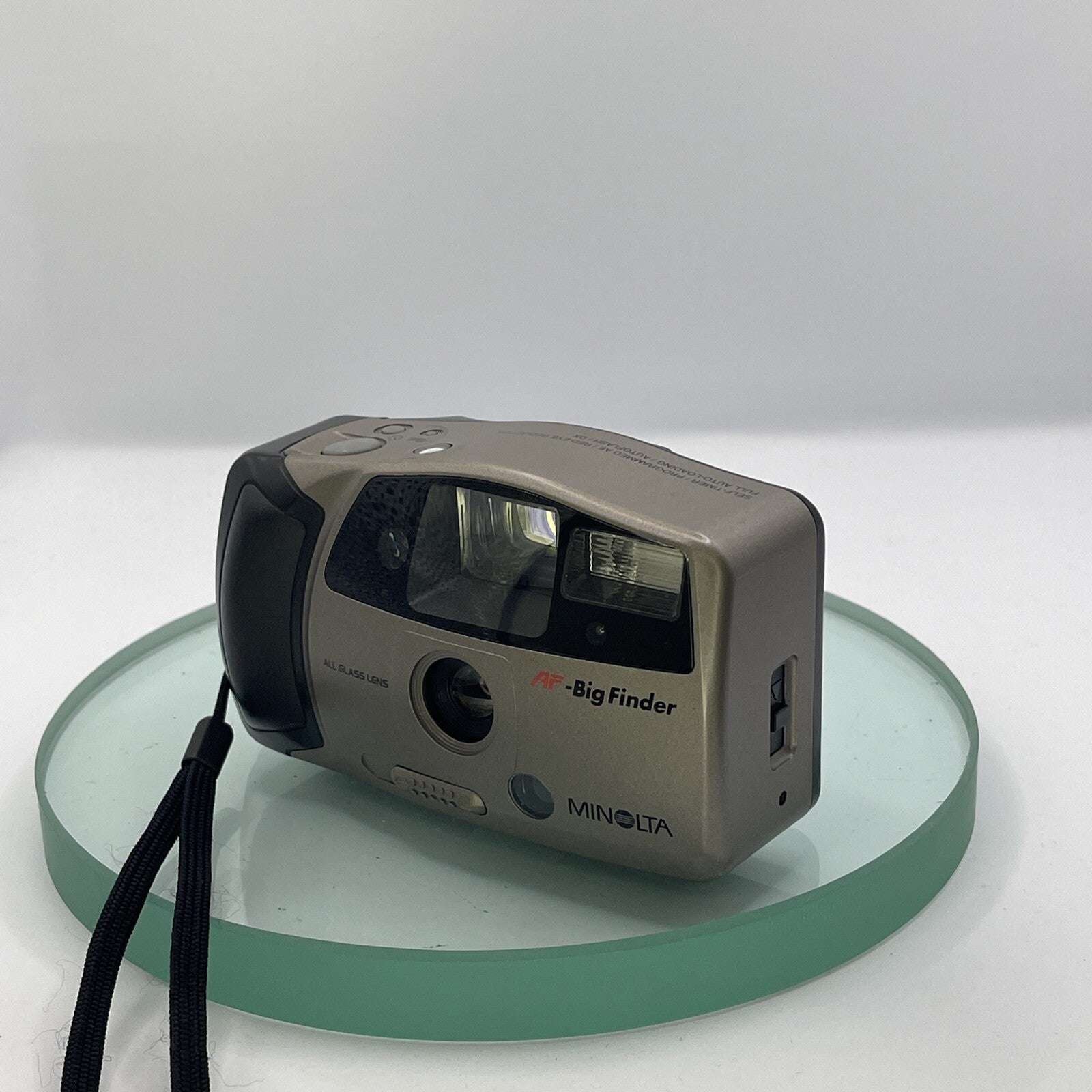 Minolta AF Big Finder Compact Point and Shoot 35mm Film Camera with Soft Case9322