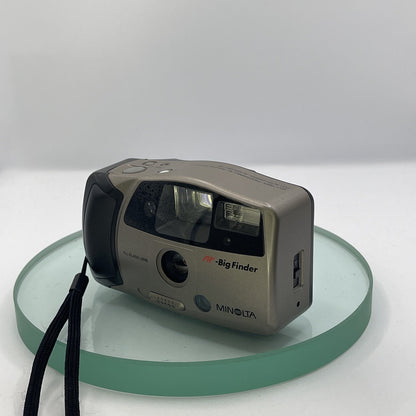 Minolta AF Big Finder Compact Point and Shoot 35mm Film Camera with Soft Case9322