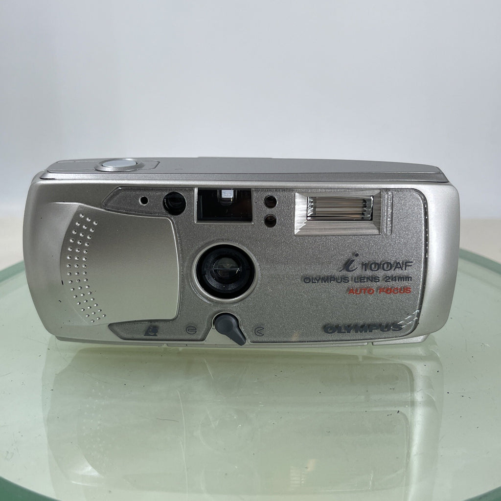 Vintage 35mm Film Olympus i100AF 24mm Lens Camera #5752