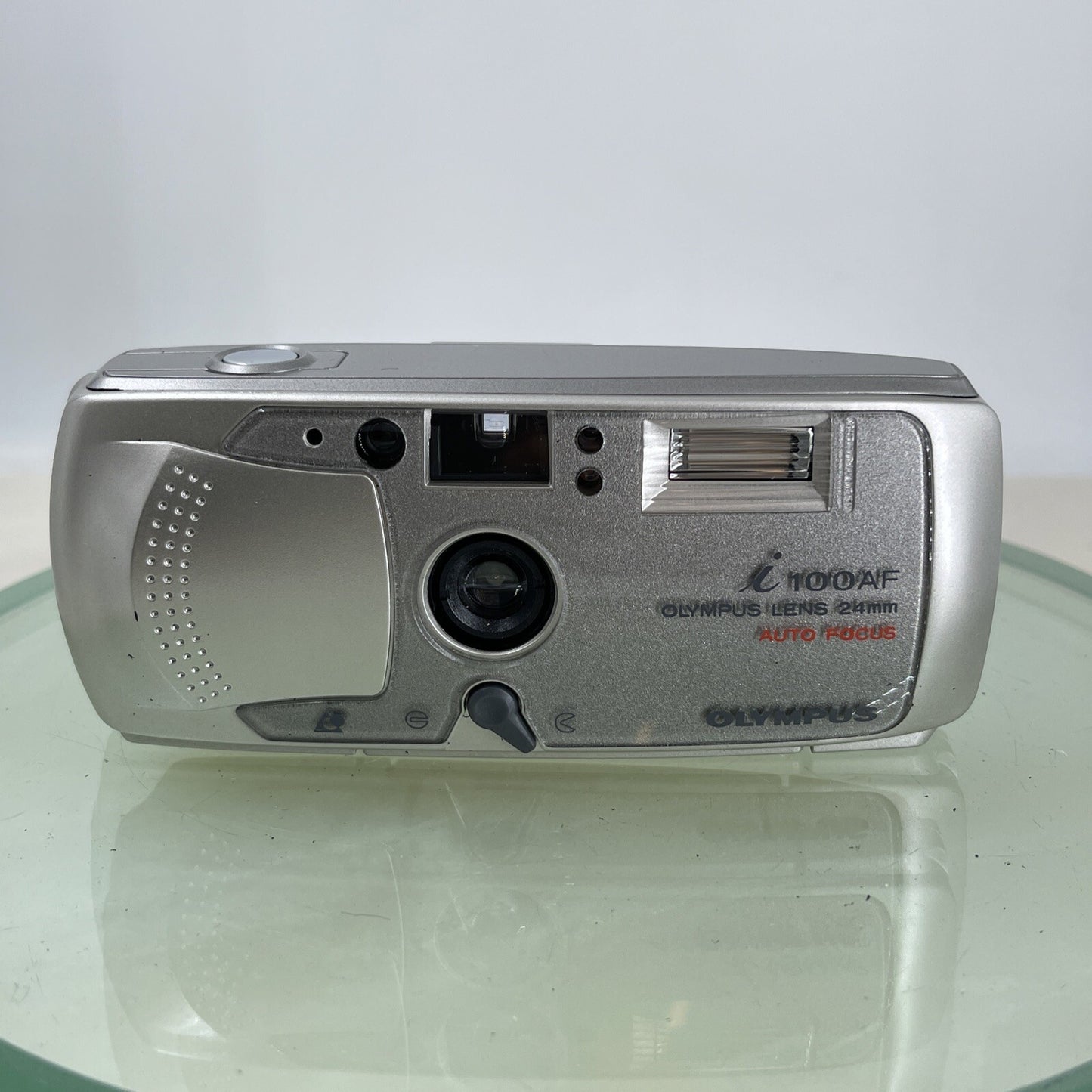 Vintage 35mm Film Olympus i100AF 24mm Lens Camera #5752