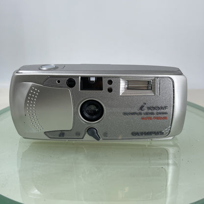 Vintage 35mm Film Olympus i100AF 24mm Lens Camera #5752
